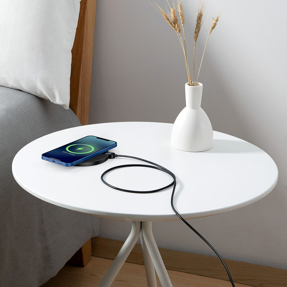 Беспроводная зарядка Baseus Digital LED Display Gen 2 Wireless Charger 15W