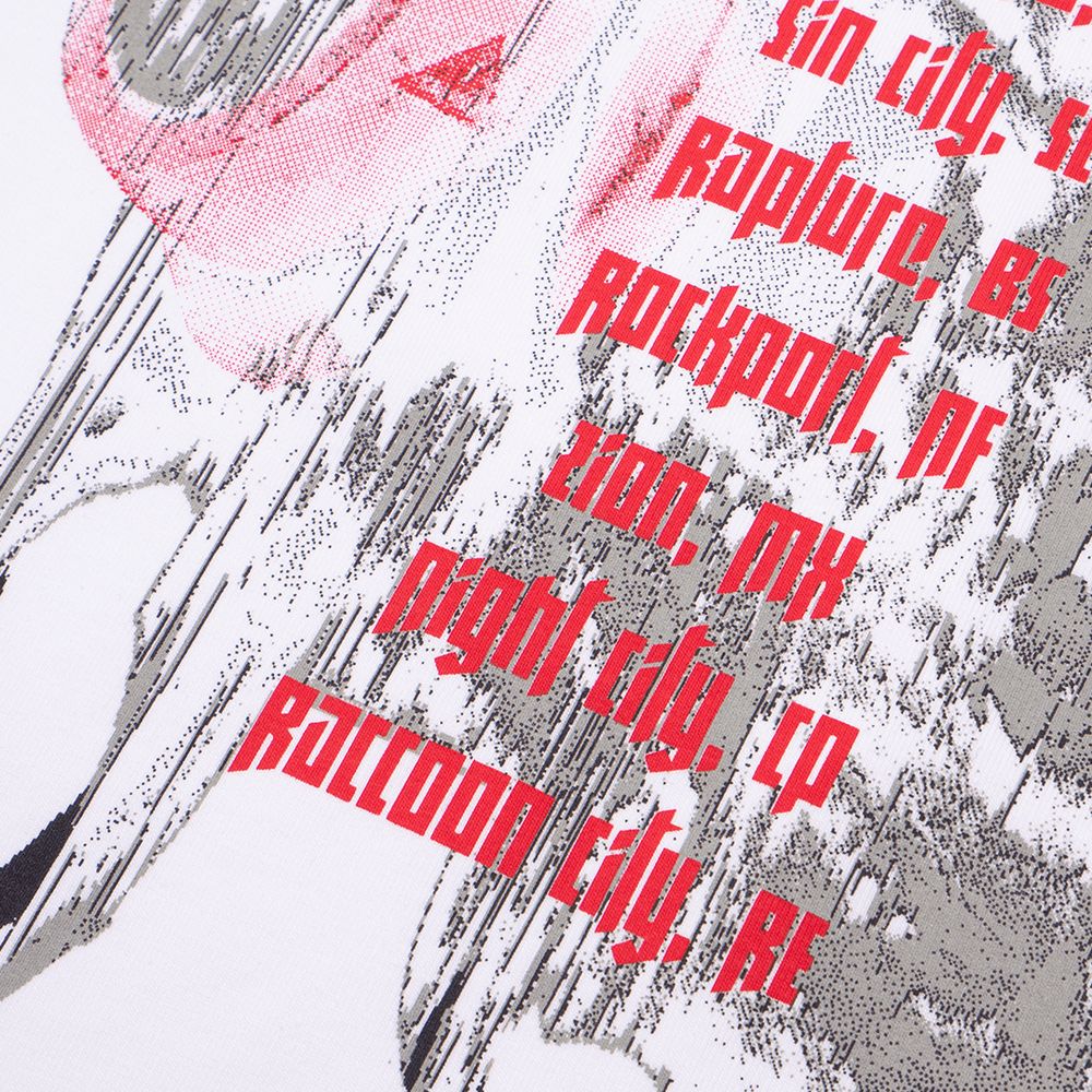 Футболка Heartz Return of The Living Dead Kimono белая