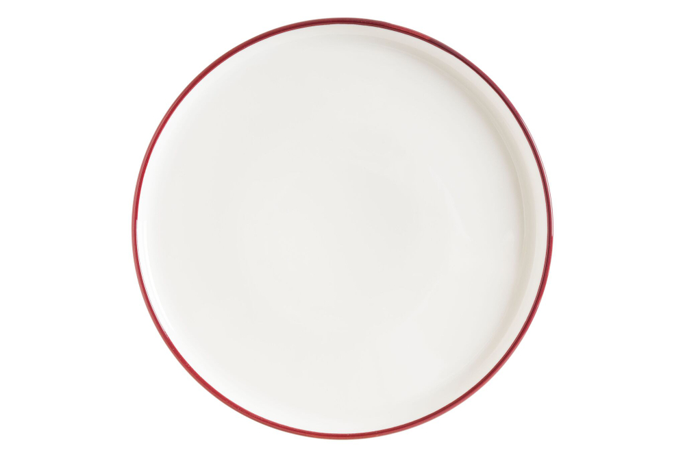 Тарелка d=220 мм. Линеа Бургундия, форма Хюгге штабелир. Bonna /1/6/558/