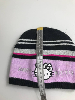 Шапка Hello Kitty с вышивкой на 1-2 года