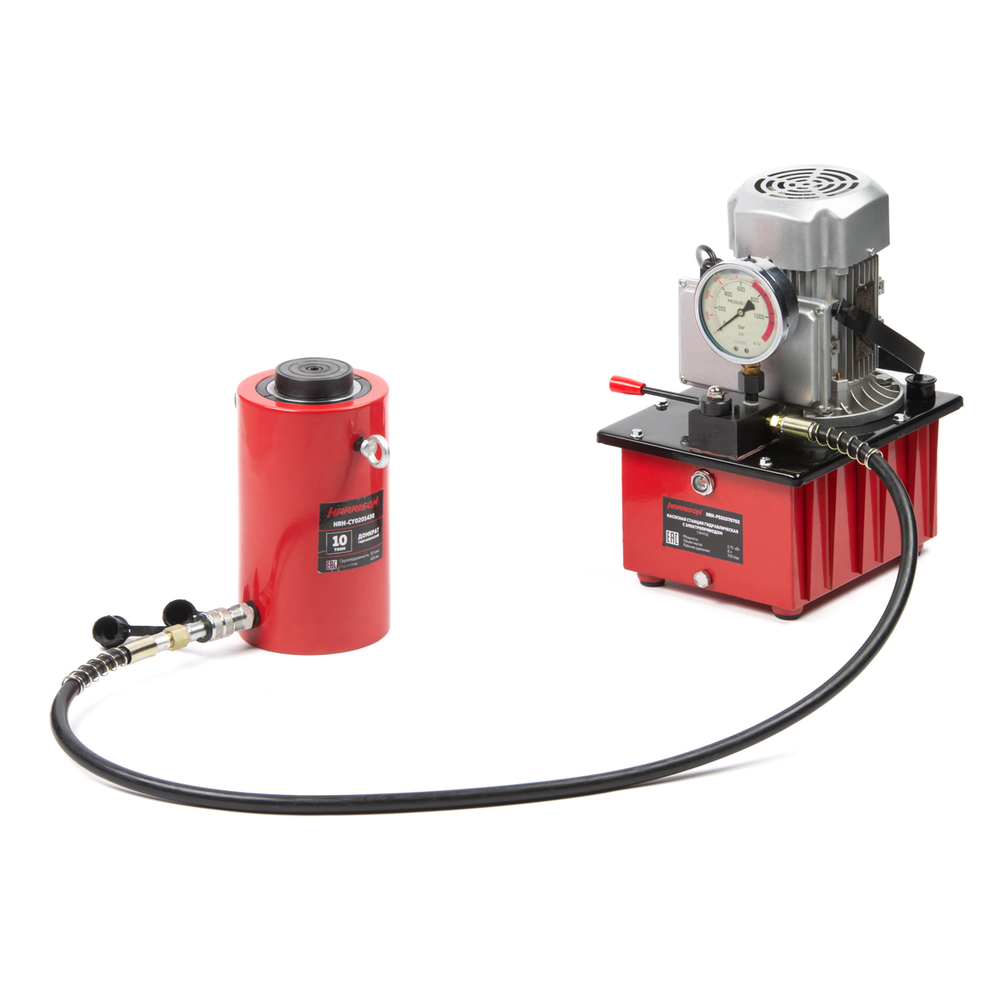 HRH-CY0201430 Гидравлический цилиндр (домкрат), многоступенчатый, однополостной 10 т, ход 435 мм