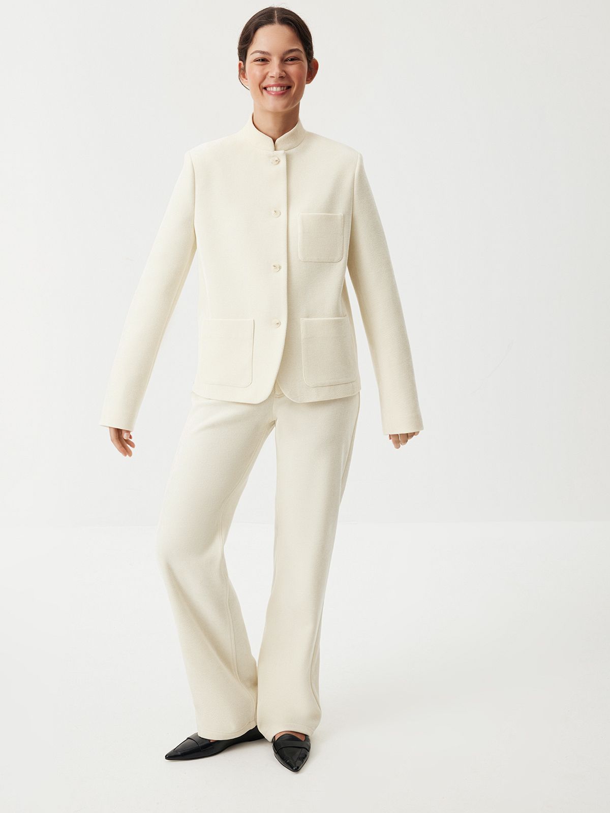 Прямые брюки из вельвета Modern East