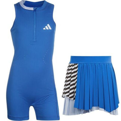 Теннисное платье Adidas Aeriready Modular Pro Leotard Dress - bright royal