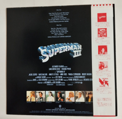 Винтажная виниловая пластинка LP Superman III (Sound Track) (Japan 1983)
