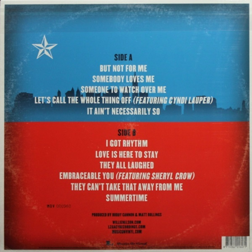 Willie Nelson / Summertime: Willie Nelson Sings Gershwin (Coloured Vinyl)(LP)