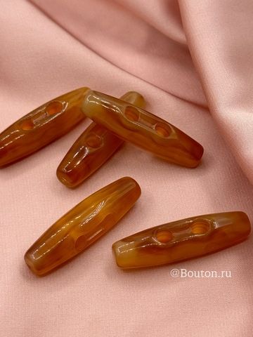 Пуговицы клеванты янтарные (светло-коричневые , оранжевые)