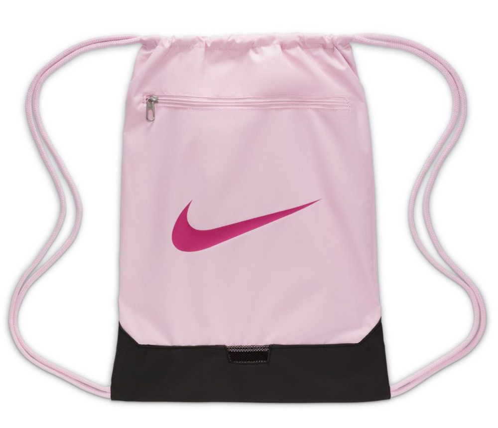 Рюкзак теннисный Nike Brasilia 9.5 - pink form/black/active fuchsia