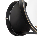 762617 Бра ENNA 1х40W E14 ЧЕРНЫЙ/ЗОЛОТО