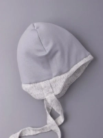 Шапка детская зимняя вязаная с ушками