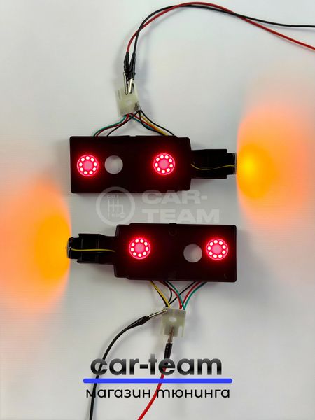 Светодиодные платы задних фонарей LED на ВАЗ 2115 угловые