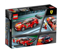 LEGO Speed Champions: Феррари 488 GT3 Scuderia Corsa 75886 — Ferrari 488 GT3 Scuderia Corsa  — Лего Спид чампионс Чемпионы скорости