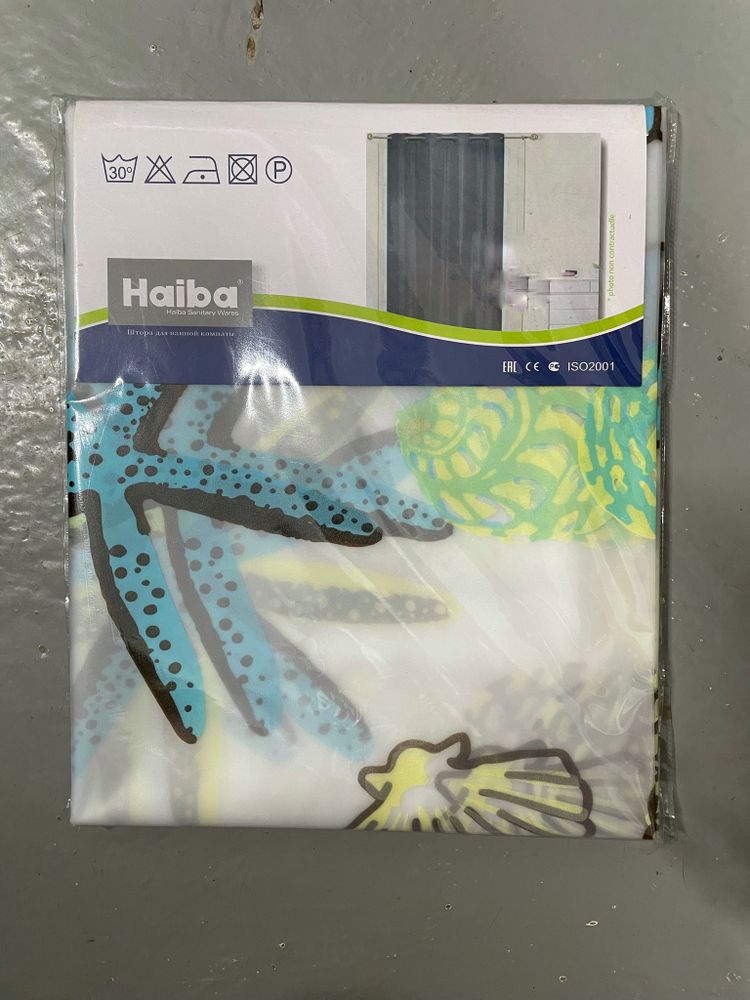 Шторка для ванны 180х180см