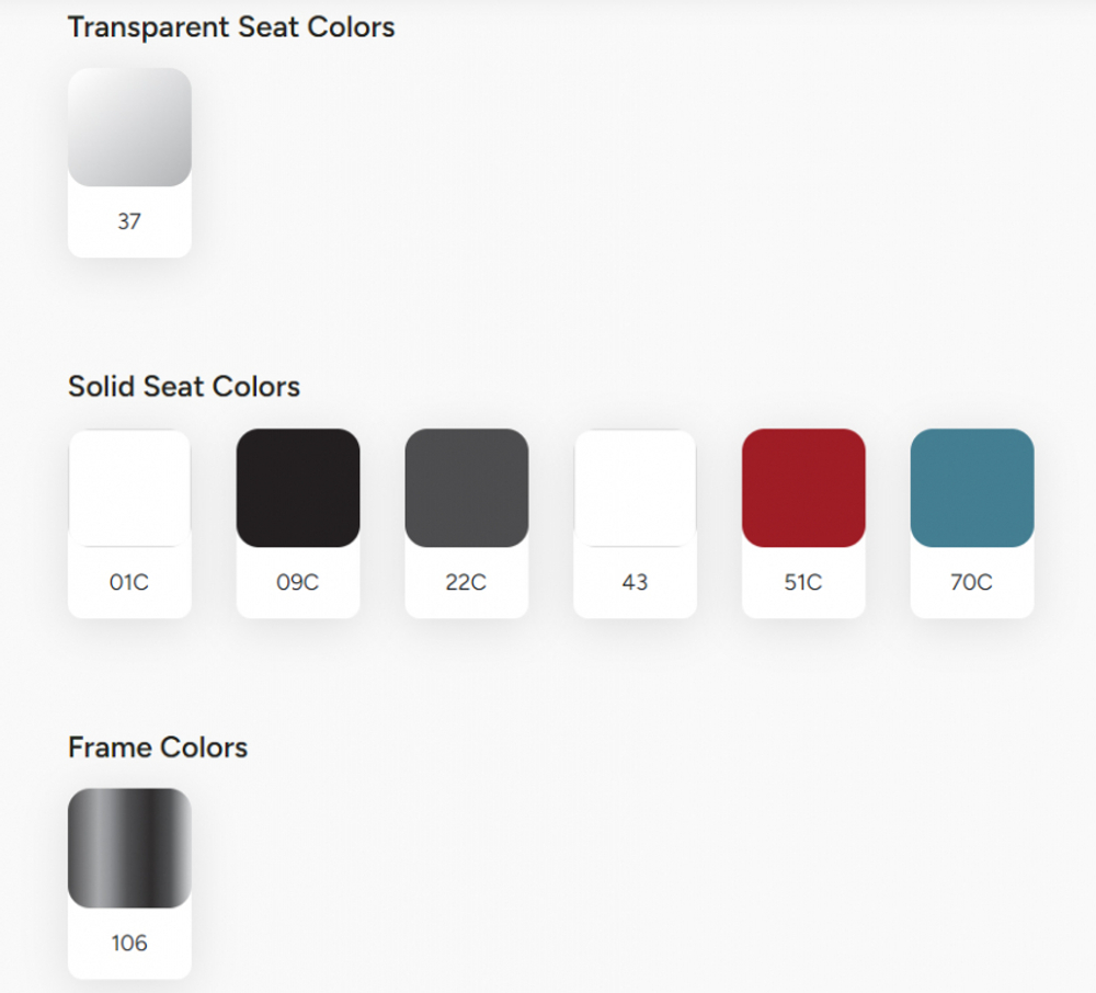 Кресло пластиковое Papatya Flora-ML, хромированный, белый матовый