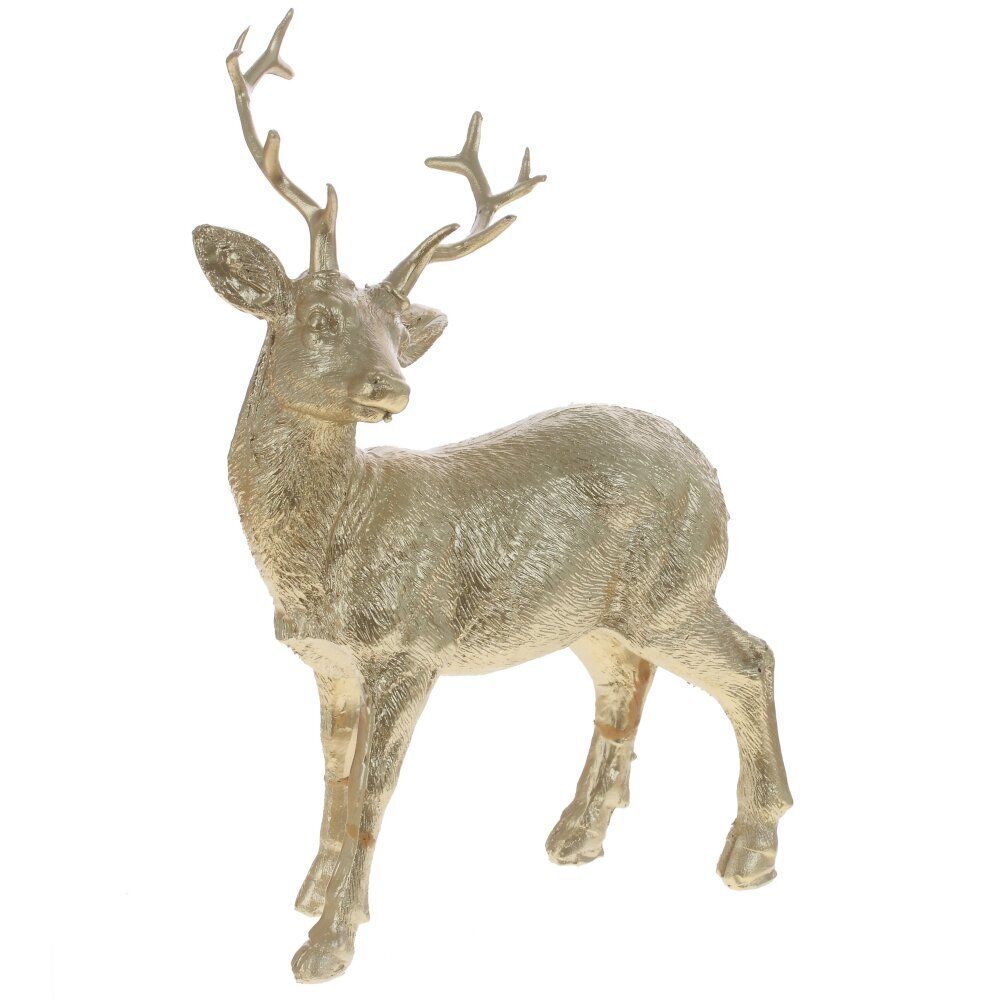 GAEM Фигурка декоративная "Олень", L11 W5,5 H15 см, 2в.