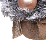 Ёлка в горшке «Нежная» 60 см, ПВХ+леска, шишки (61 ветка) (SS1902-60)