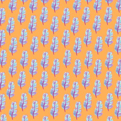 Бесшовный принт тропический