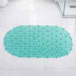 Коврик для ванной SPA Паутинка 37*66см (бирюзовый)