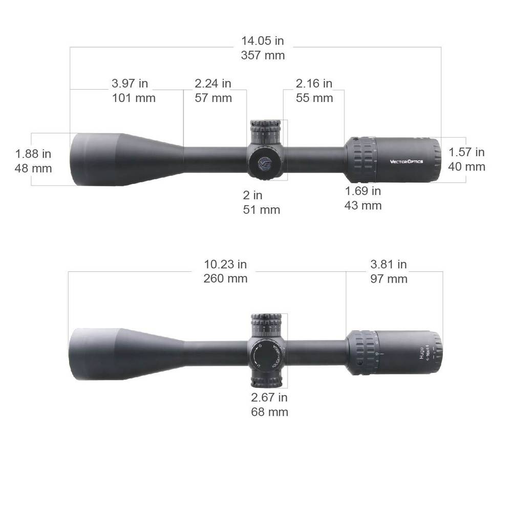 Оптический прицел Vector Optics Hugo 4-16x44