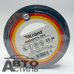 Изолента 15мм*25м Черная KRANZ 92106