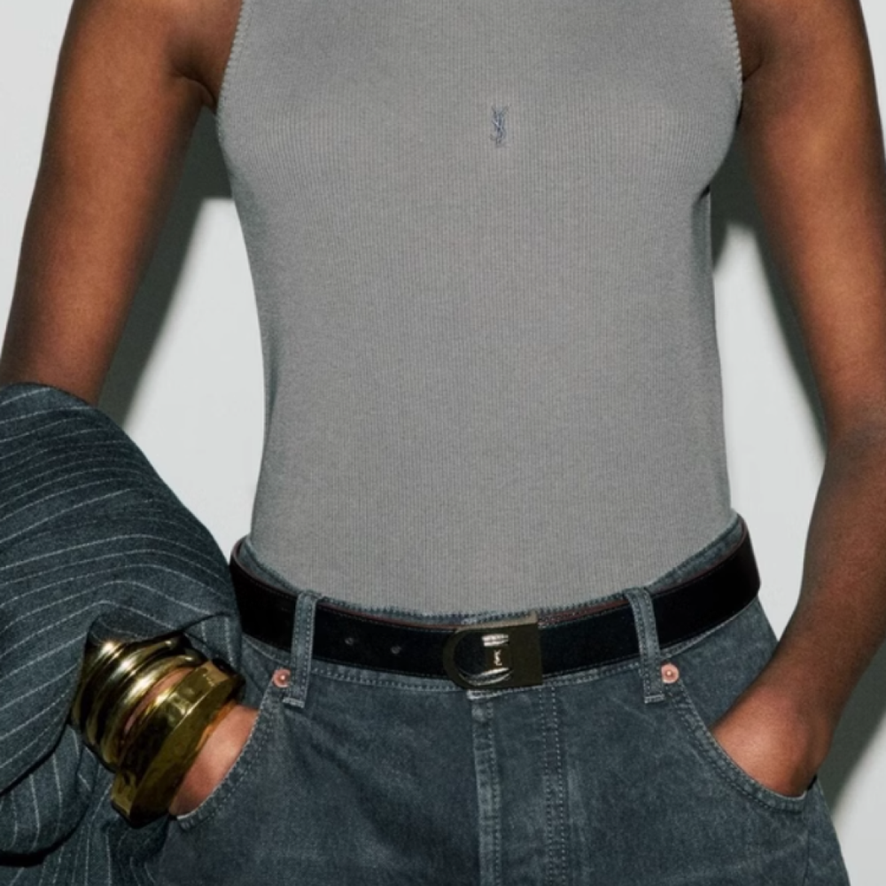 Пояс SAINT LAURENT 3CM, 828728AAEWG1074