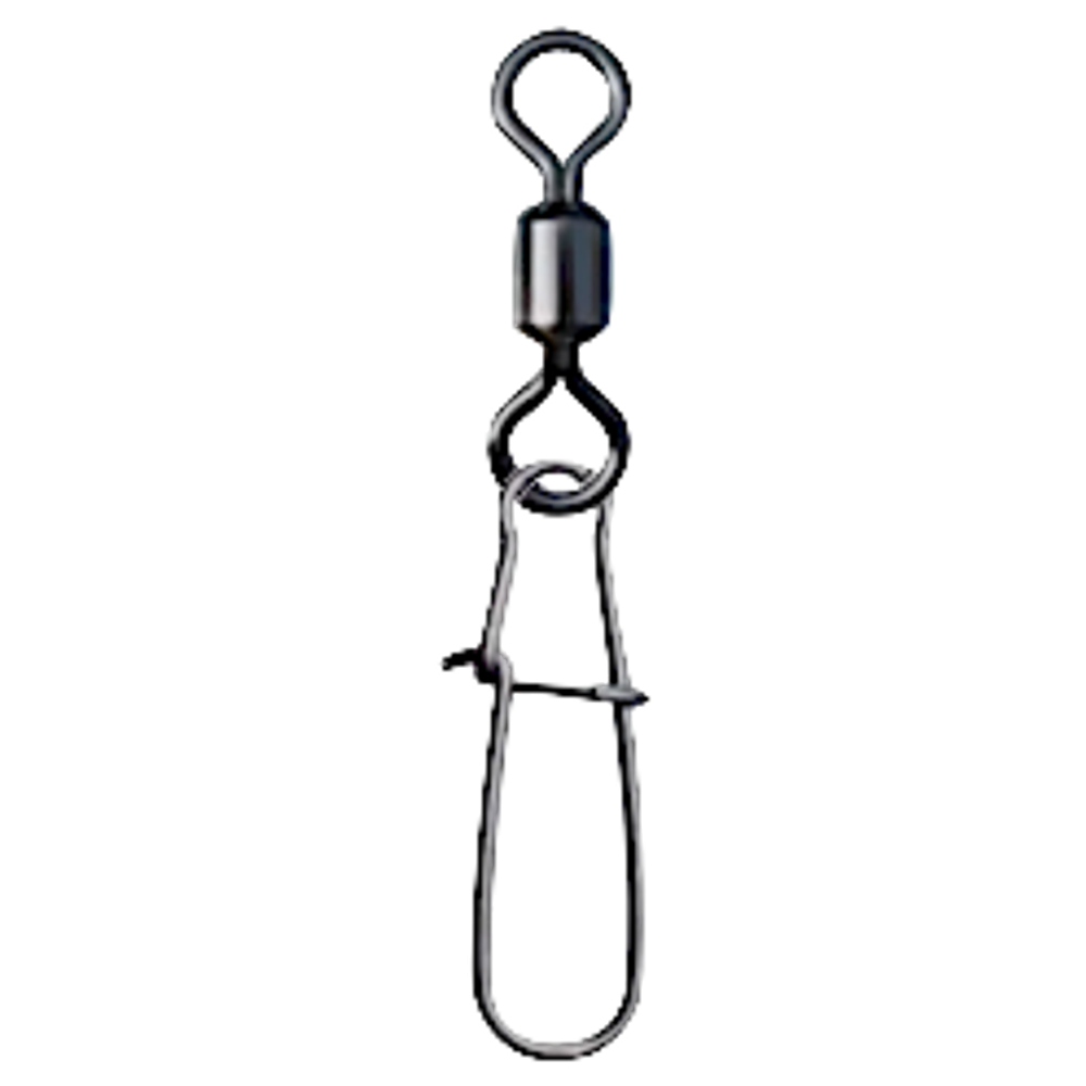 Вертлюг с застёжкой Nautilus RSNS-0101 02# 30кг 5шт Rolling Swivel RN-0101 with Nice Snap