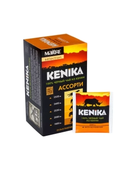 Чай черный Мэтр Кеника Ассорти 100 г (25 пакетиков)