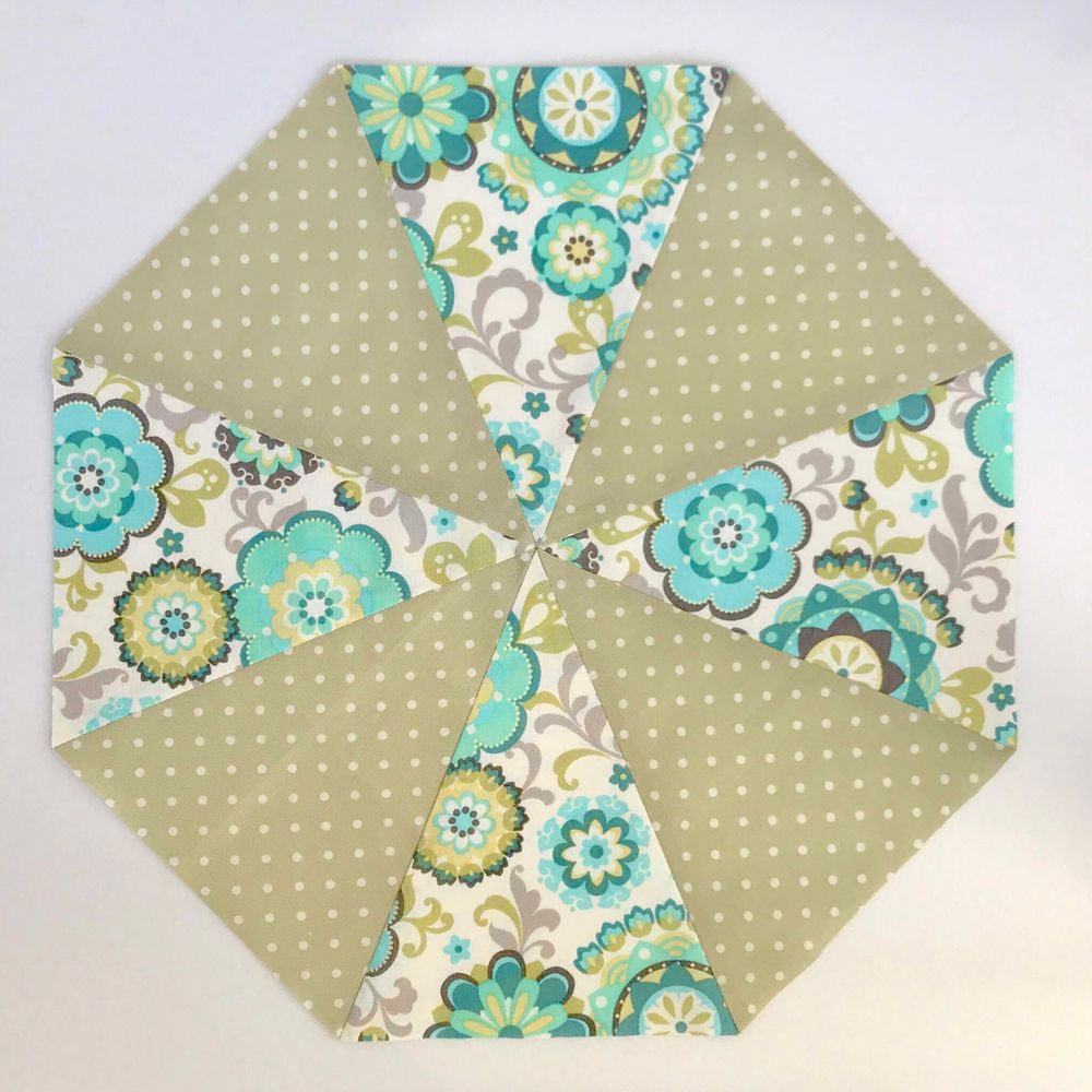 Треугольная линейка для пэчворка с углом 45° (арт. A17-S)