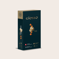 "CARAMEL" GIOSSO Кофе натураль-й жарен-й в алюмин. капсулах (52г.*10 - кол-во ед. в коробке)