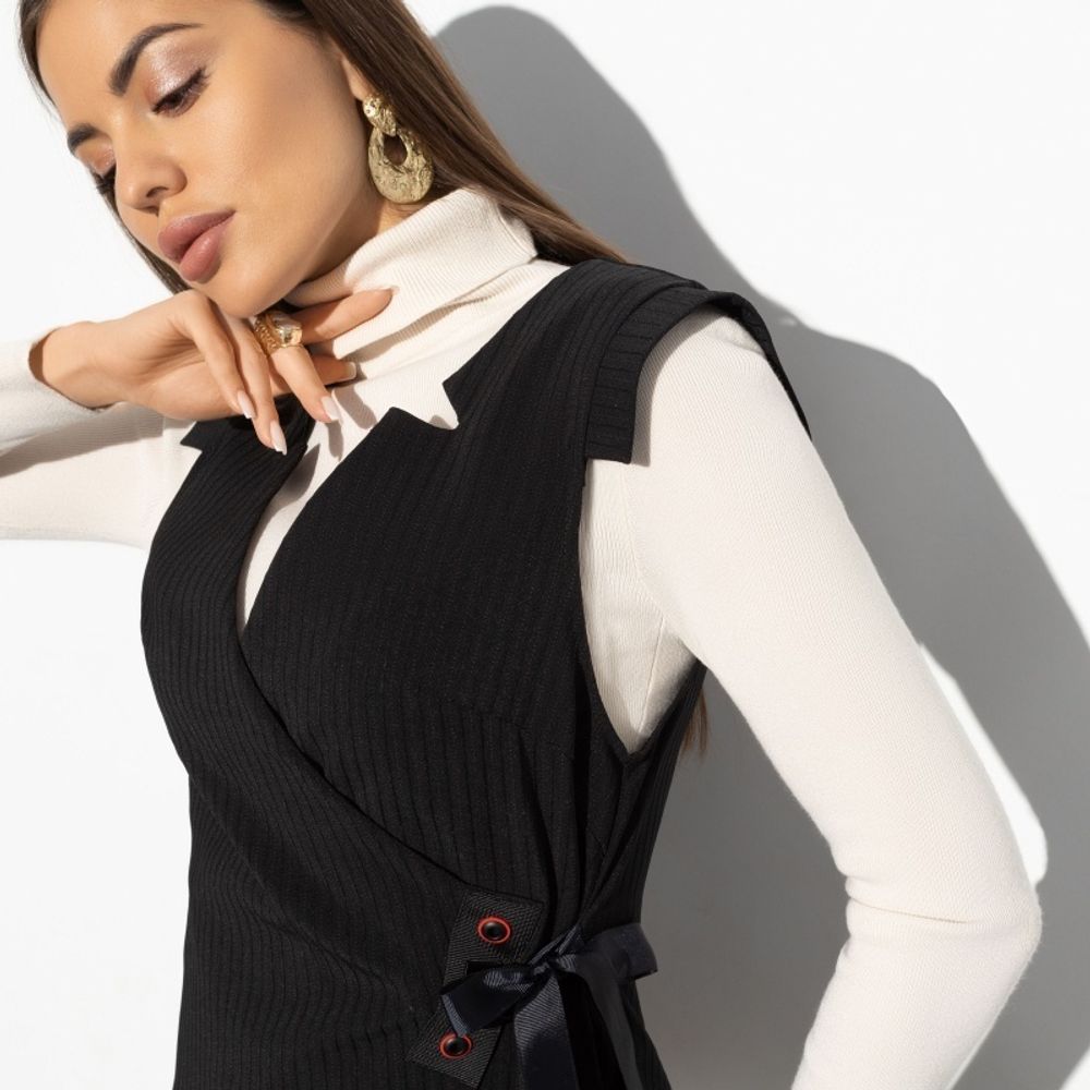 Жилет Циклы моды (блэк) Charutti (Акция)