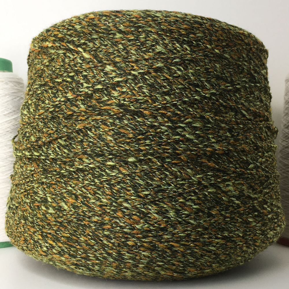 CAPALLE - Filatura Alma S.R.L.; 40% меринос, 60% п/а; 400м/100гр; col. 6009 VERDE