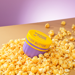 Баттер для тела с ароматом соленой карамели Spark&Glow Body butter purple toffee scent, 250мл