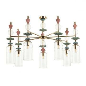 Люстра потолочная 4855/7C золото Bizet Odeon Light Exclusive