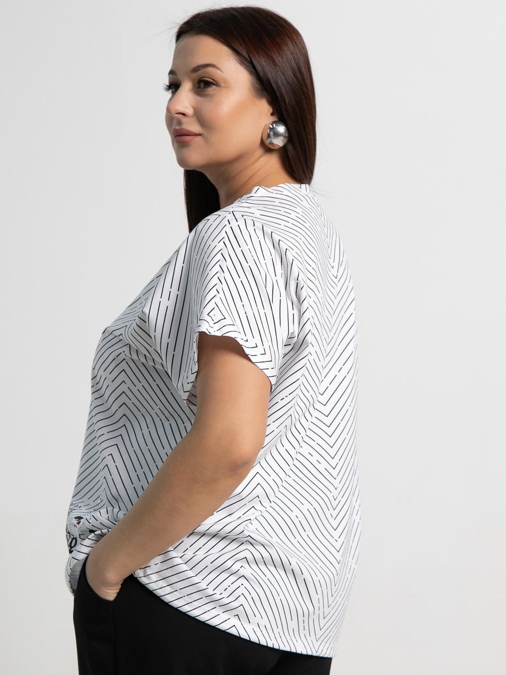 Блуза Ханна (белая) Б15356-20М LT Collection