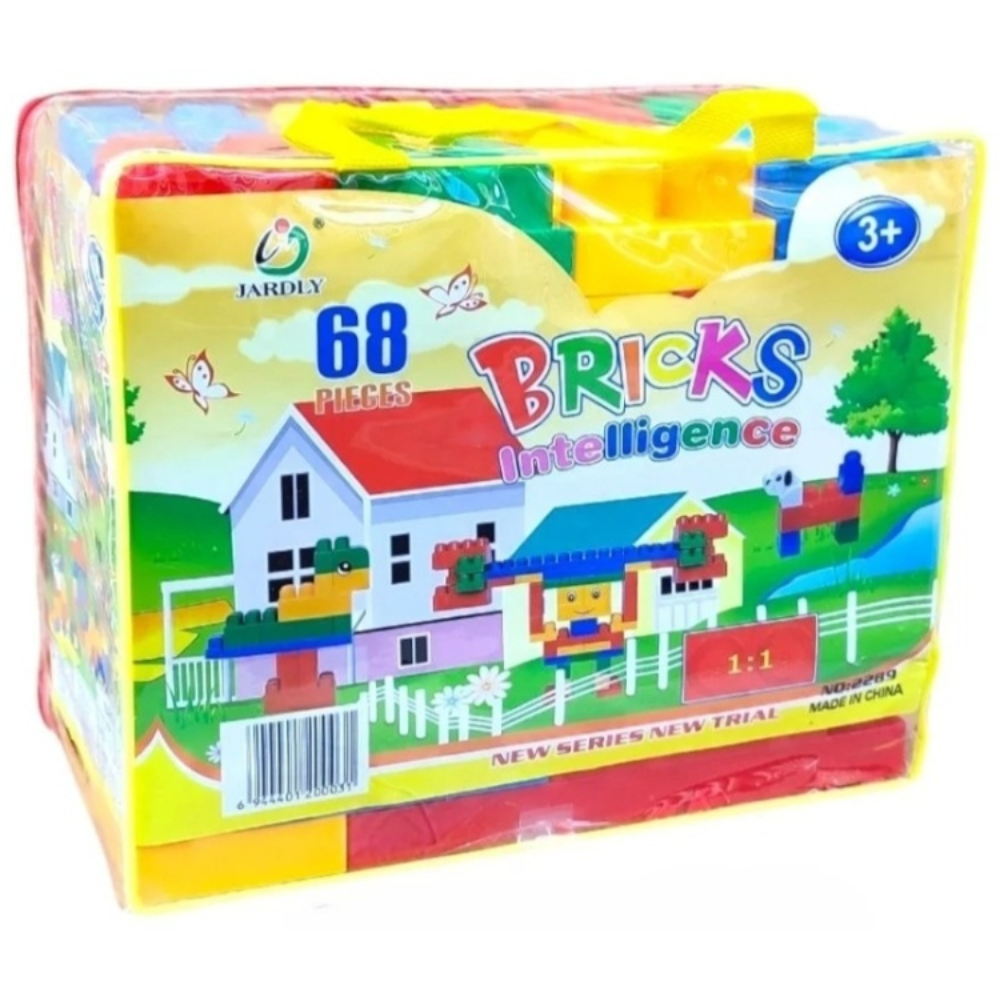Конструктор Bricks 68 предметов