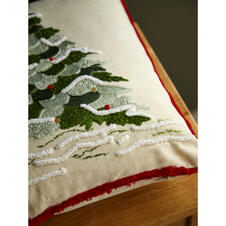 Подушка декоративная Festive tree из коллекции New Year Essential, 45х45 см