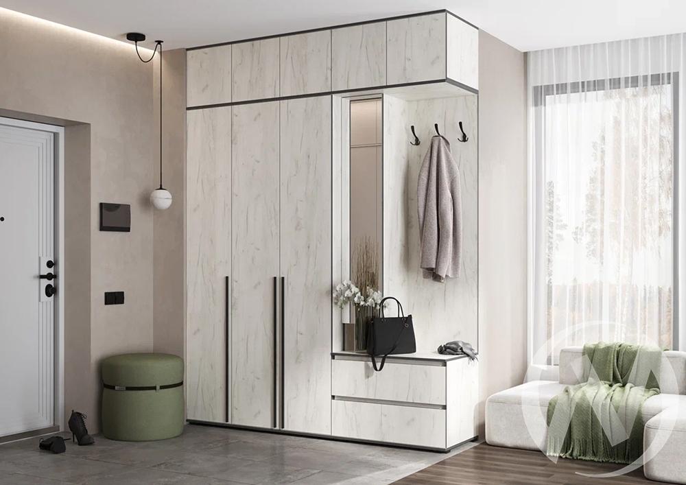 Прихожая Норд (дуб крафт белый)