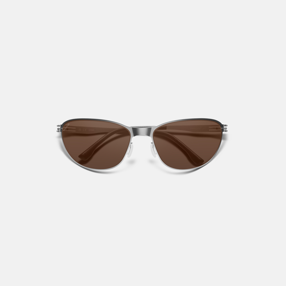 Очки WHITELAB Arc Silver/Brown S3