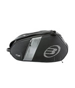 Сумка для падел Bullpadel Neuron Black 2025 Fede Chingotto, термокарманы и вентиляция