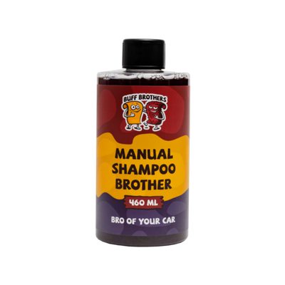 BUFF BROTHERS Шампунь для ручной мойки с лубрикантом MANUAL SHAMPOO BROTHER 460ml.