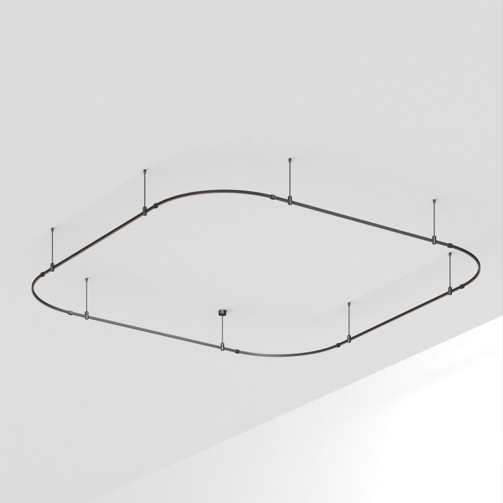 Шинопровод подвесной Arlight Art-Apriori-Quadrat-Soft-Rod-400-3500X3500 048518