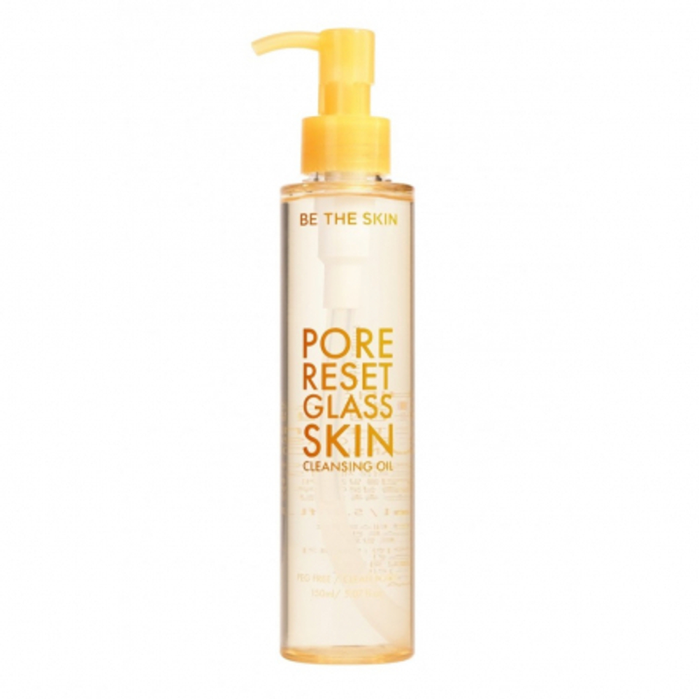 Гидрофильное масло для снятия макияжа BE THE SKIN Pore Reset Glass Skin Cleansing Oil 150 мл