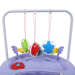 Ходунки "BUGGY C", 6 силиконовых колес, муз. (Alis) (фиолетовый)