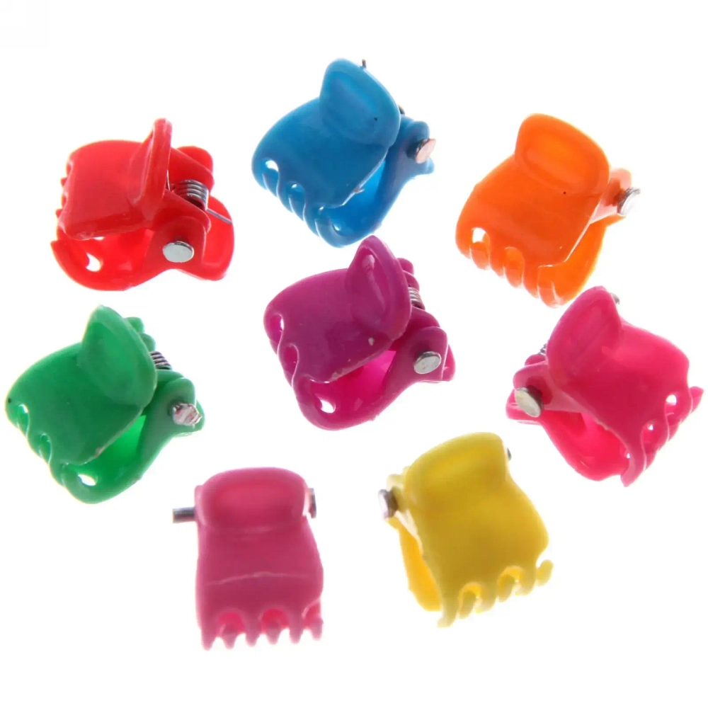 Заколка-краб для волос детские в пакете 50шт «Collection Boom - Классика», цвет микс, 1см