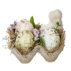 GAEM Изделие декоративное "Пасхальная композиция", L10,5 W10 H8,5 см