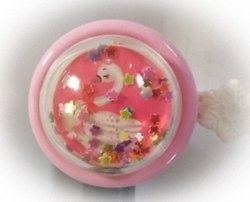 Звонок велосипедный "лебедь" YL 20 pink