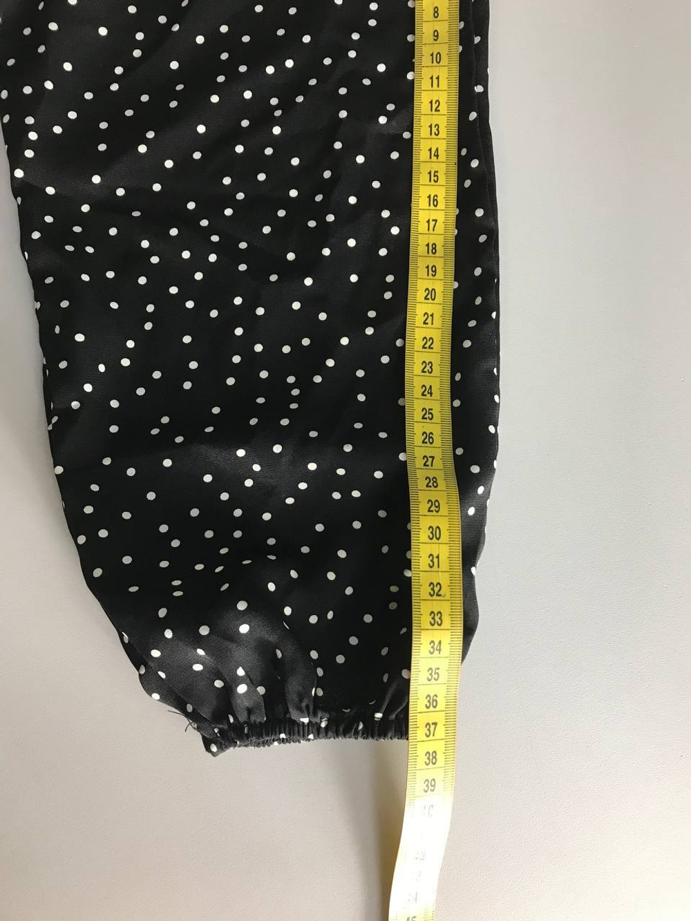 Платье в мелкий горошек, визуально 48 размер