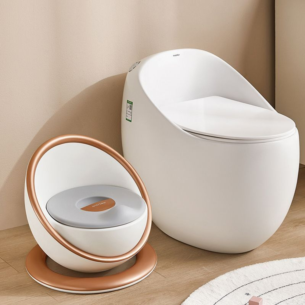 Детский горшок Luxmom 6209 анатомический цвет Золотой