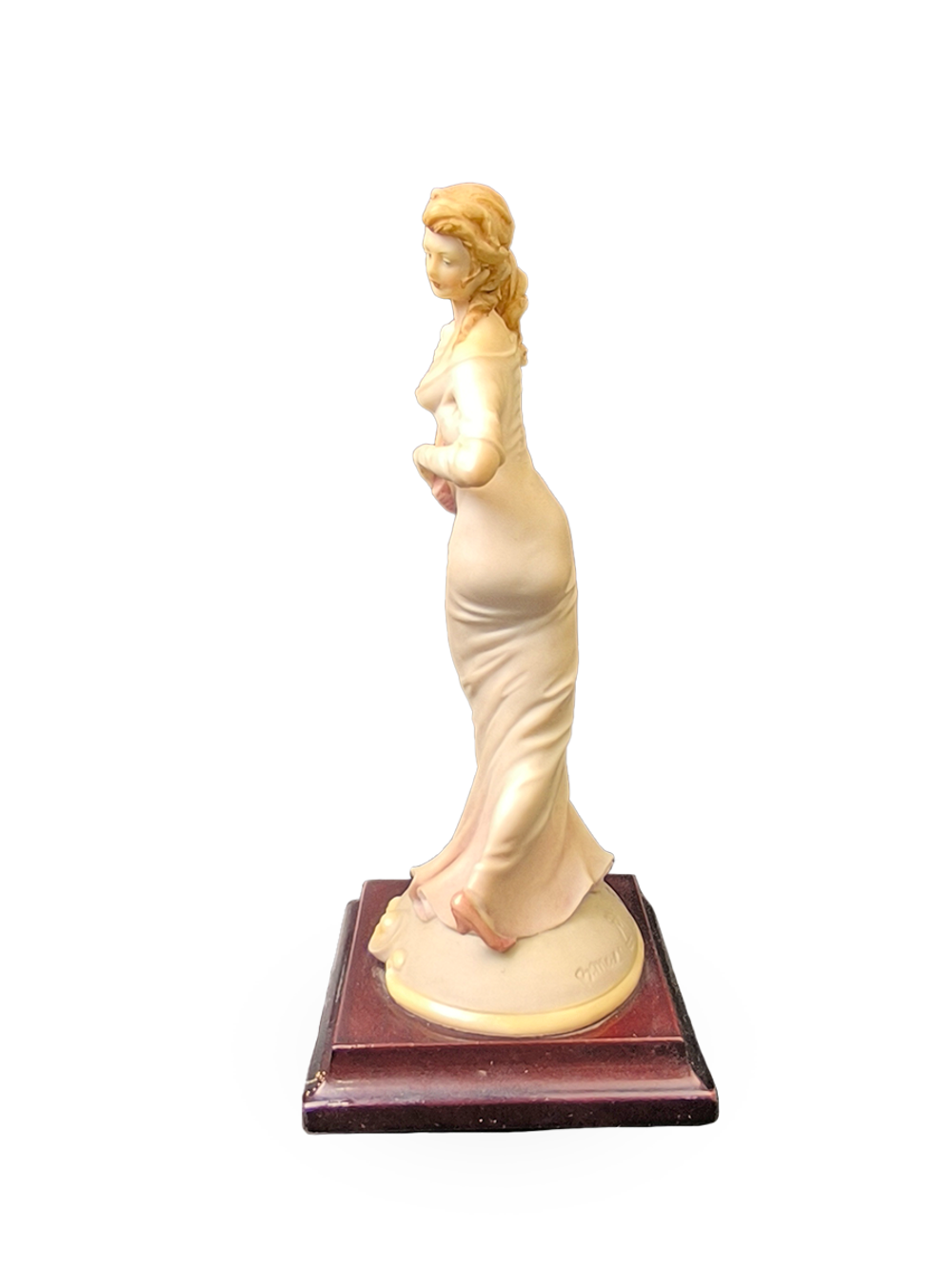 Статуэтка "Девушка с веером" Capodimonte