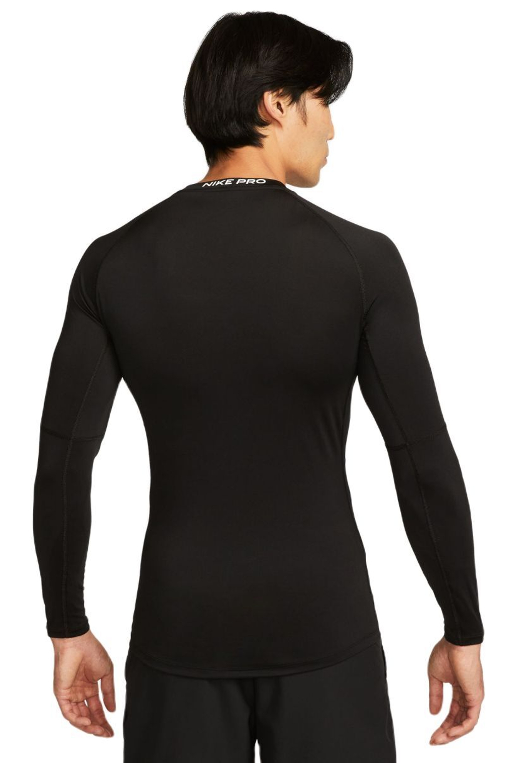 Термобелье Nike Pro Dri-FIT Tight Long-Sleeve Fitness Top - Black
