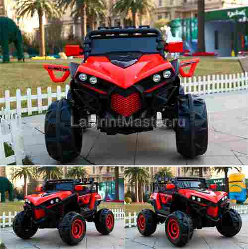 Детский электромобиль "XJL-588" красный